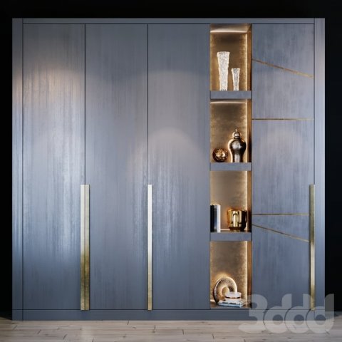 Furniture composition 9 Modello 3D .c4d .max .obj .3ds .fbx .stl .blend