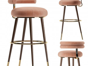 Betsy bar stool 3D Model