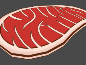 Filet Steak 3D Model