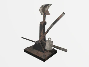 Chemin de fer de la fl&egrave;che Modèle 3D