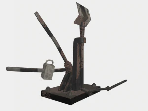 Chemin de fer de la fl&egrave;che Modèle 3D