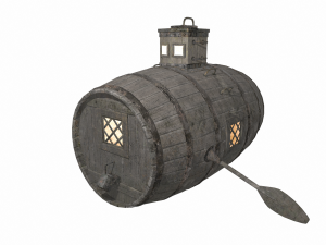 Bathyscaphe 3D Model