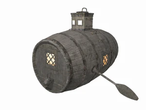 Bathyscaphe 3D Model