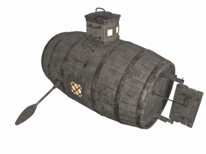 Bathyscaphe 3D Model