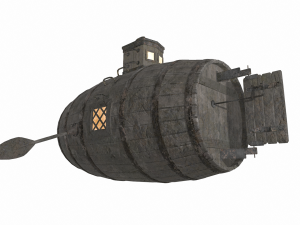 Bathyscaphe 3D Model