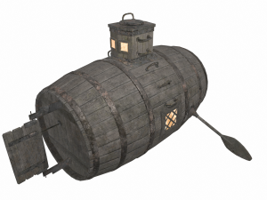 Bathyscaphe 3D Model
