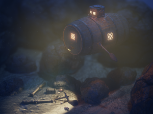 Bathyscaphe 3D Model