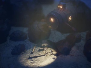 Bathyscaphe 3D Model