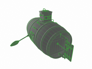 Bathyscaphe 3D Model