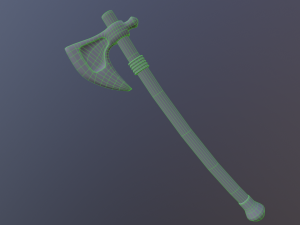 Medieval Axe 3Dモデル
