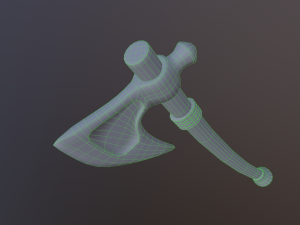 Medieval Axe 3Dモデル