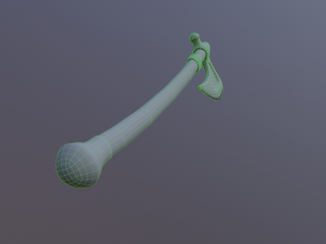 Medieval Axe 3Dモデル