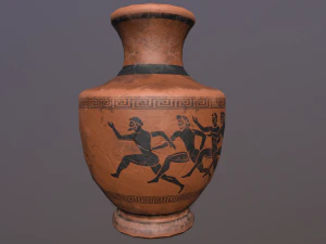 古董花瓶 3D 模型