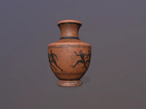 古董花瓶 3D 模型