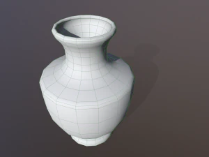 古董花瓶 3D 模型