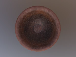 Antique clay pot 3D Model