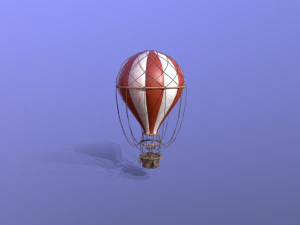 Air Balloon 3D Model
