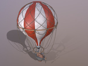 Air Balloon 3D Model