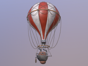 Air Balloon 3D Model