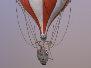 Air Balloon 3D Model