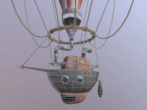 Air Balloon 3D Model