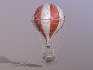 Air Balloon 3D Model
