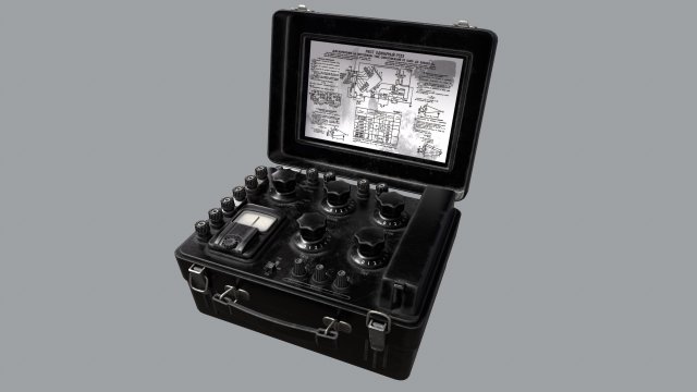 Measuring device R333 3D-Modell .c4d .max .obj .3ds .fbx .stl .blend 