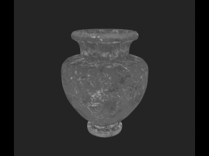 Antique Greek vases Low-poly Modello 3D
