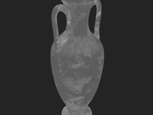 Antique Greek vases Low-poly Modello 3D