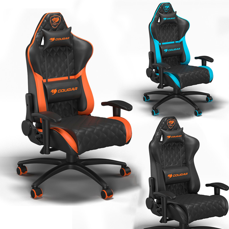 Armchair Cougar Armor One 3D Модель .c4d .max .obj .3ds .fbx .stl .blend