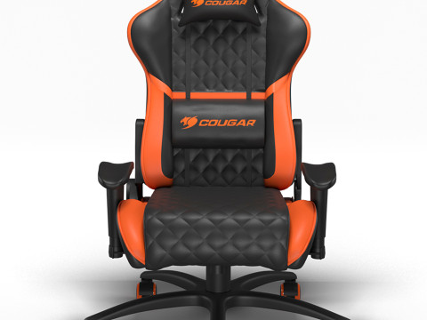 Armchair Cougar Armor One 3D Модель