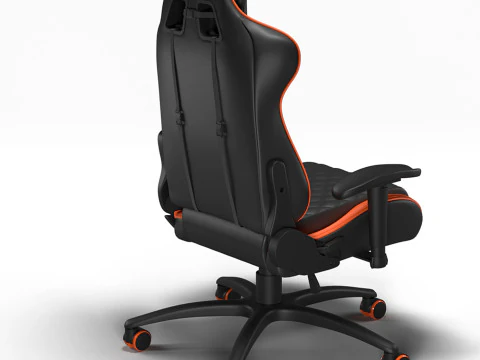 Armchair Cougar Armor One 3D Model
