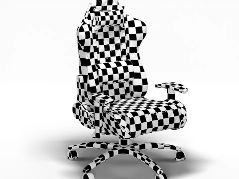 Armchair Cougar Armor One 3D Model