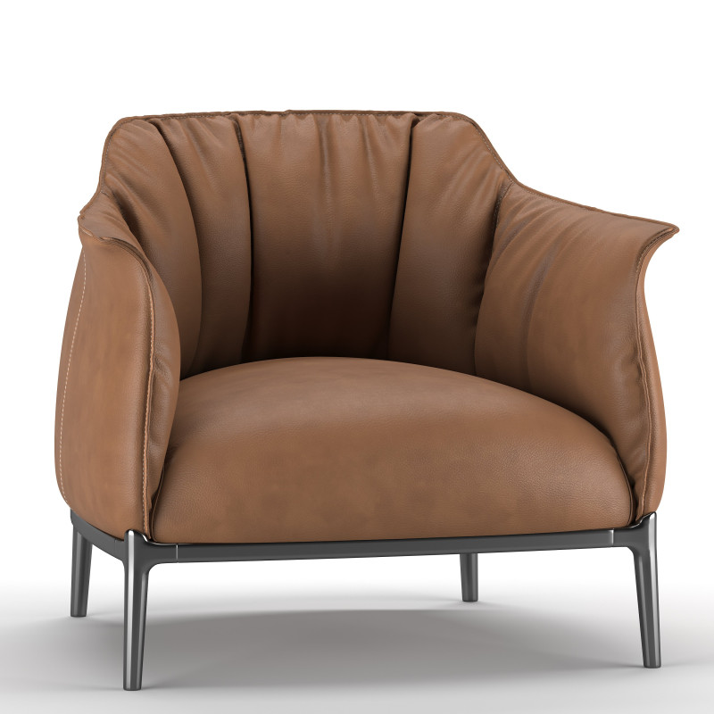 Armchair Poltrona Frau Archibald 3D 模型 .c4d .max .obj .3ds .fbx .stl .blend 