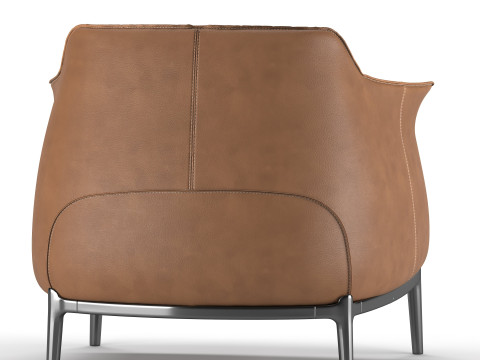 Armchair Poltrona Frau Archibald 3D 模型