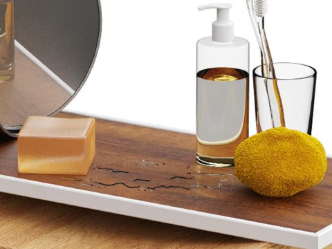 Bathroom small detail 3D Model