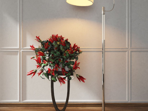 Adara Floor lamp 3D 모델