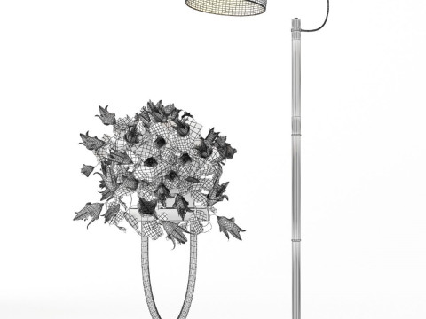 Adara Floor lamp 3D मॉडल