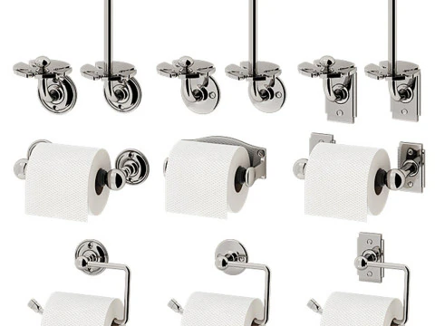 Badkameraccessoires Nanzaquatic Collections Baluster Functioneel Art Deco 3D Model