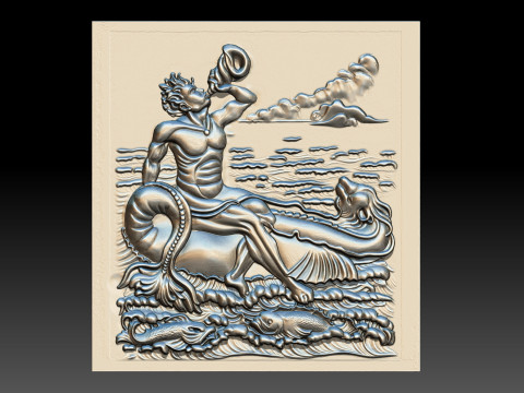 ТРИТОН ПАНЕЛЬ 3D Модель