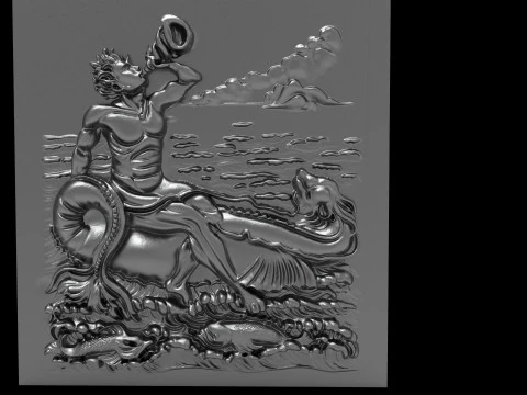 TRITON PANEL 3D Model
