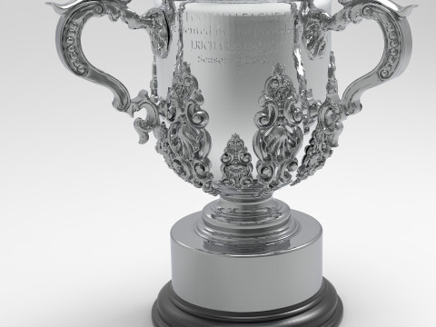 Trofee voor de League Cup 3D Model
