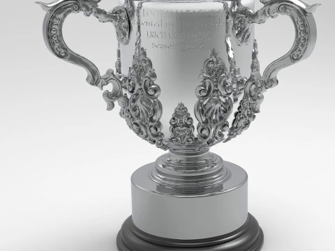 League Cup Trophy 3D Model