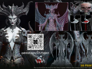 Lilith Modèles 3D en vedette