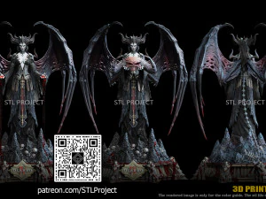 Lilith 3D Print Model
