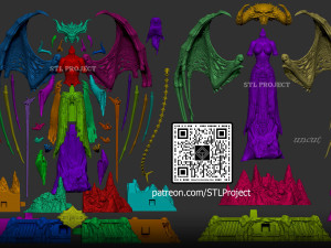Lilith Modello di stampa 3D