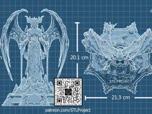 Lilith 3D Print Model