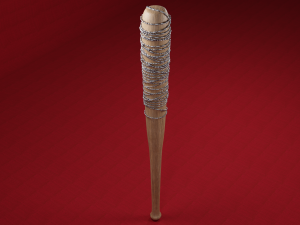 Lucille-The Walking dead 3D Model