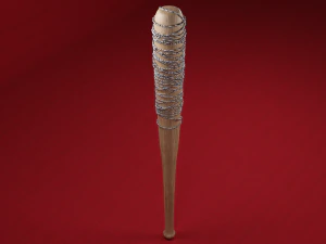 Lucille-The Walking dead 3D Model
