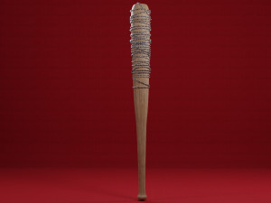 Lucille-The Walking dead 3D Model
